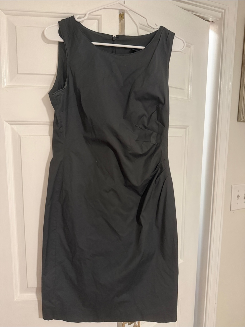 Banana Republic Black Sleeveless Sheath Dress